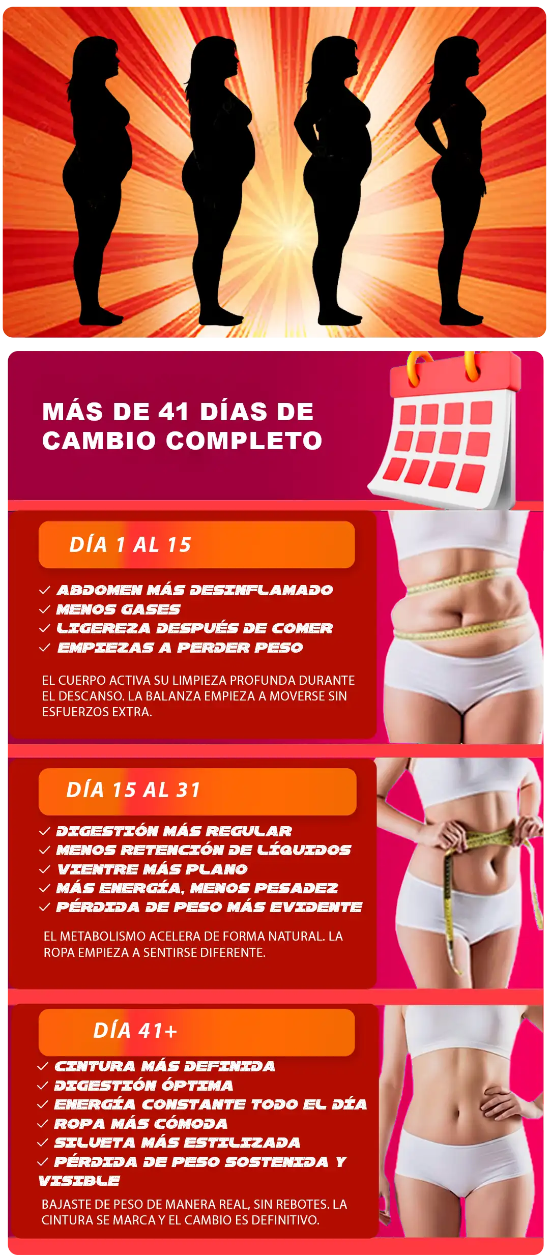 Mujer en el espejo sintiendo incomodidad